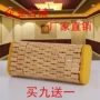 Mùa hè mát gối gối tre mahjong mat gối nap hấp nhà gối sức khỏe duy nhất hollow gối gối tựa lưng sofa gỗ