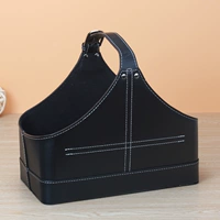 Маленькая поперечная корзина черная игла