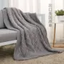 Cộng với giải phóng mặt bằng sinh thiết gai nhau chăn mặt cashmere chăn + Leisure chăn đan Bắc Âu chăn ngủ trưa chăn - Ném / Chăn chăn nhung mỏng