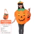 Trang phục Halloween quần áo bí ngô cho trẻ em và người lớn bộ đồ bí ngô mẫu giáo biểu diễn múa trang phục hóa trang cha mẹ và con cái 