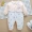 Baby dày ấm áp jumpsuit cotton sơ sinh romper cộng với bông nhồi bông ra khỏi quần áo em bé quần áo mùa đông