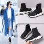 Ins siêu cháy stretch socks giày phụ nữ Paris 2018 mới của Hàn Quốc phiên bản của ulzzang thể thao giản dị nam giới và phụ nữ vài đôi giày giày the thao nữ chính hãng