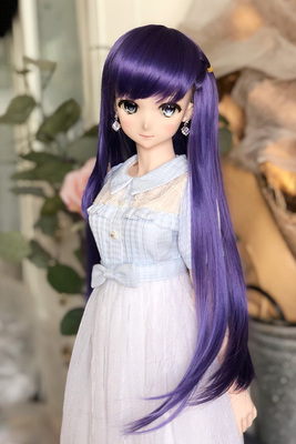 taobao agent [C.L.S.] Tongtong Sakura Fate Bjd DD MDD 3 -point wigs custom purple long hair