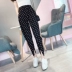 Búp bê xu hướng nhà của phụ nữ 2018 mùa hè Hàn Quốc thời trang slim cross khâu quần hậu cung thường thủy triều K183 quần nữ thu đông Quần Harem