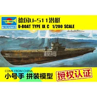 Trumpeter tàu chiến tàu điện Trung Quốc Thế chiến II 1: 200 mẫu tàu ngầm U-511 lắp ráp mô hình 80915 - Mô hình máy bay / Xe & mô hình tàu / Người lính mô hình / Drone xe tăng điều khiển từ xa giá rẻ