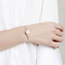 [Mua hai tặng một miễn phí] sterling bạc bracelet bracelet trang sức để gửi bạn gái của mình để gửi mẹ-in-law quà tặng đa năng push-pull vòng đeo tay Vòng đeo tay Clasp
