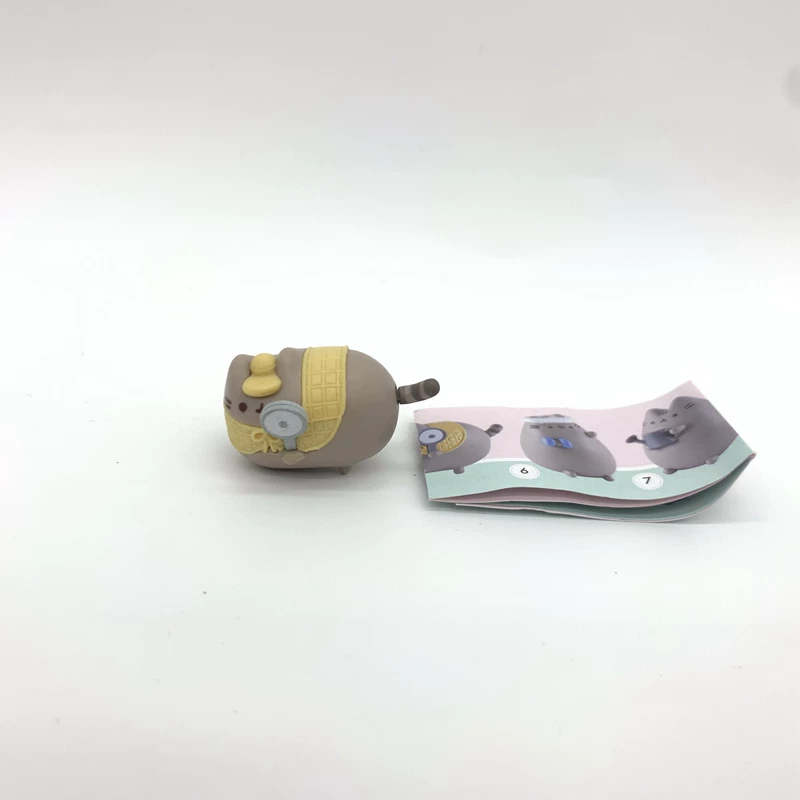 Коллекционная фигурка PUSHEEN CORP набор из 8 шт., экологичный пластик, ~4 см