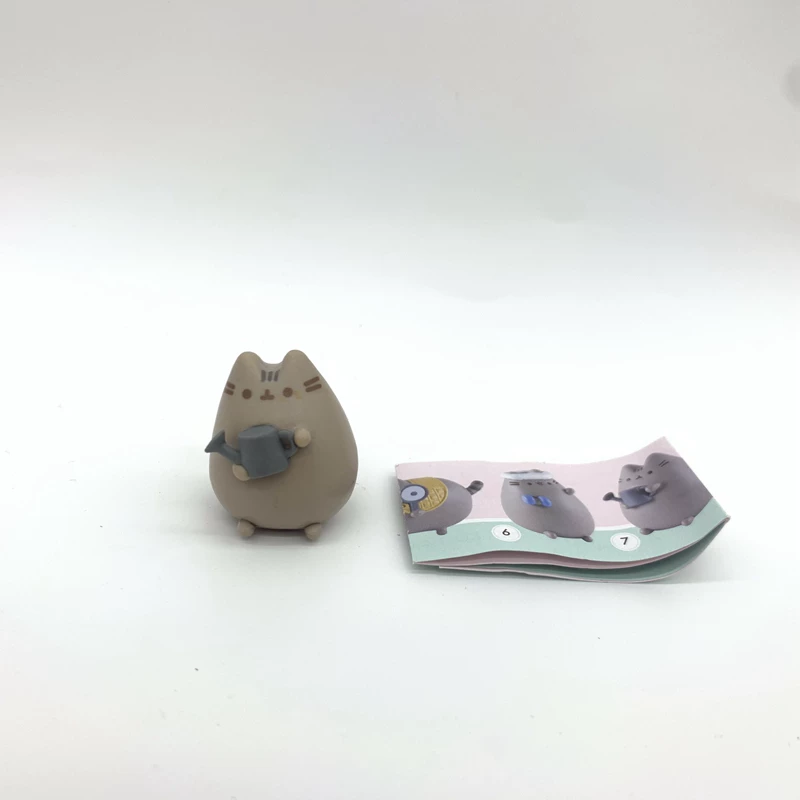 Коллекционная фигурка PUSHEEN CORP набор из 8 шт., экологичный пластик, ~4 см
