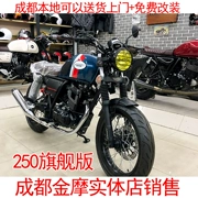 Phiên bản flagship mới 2018 của Ares 250 xe máy cà phê retro Linh Chi cấp phép hành nghề xe đường phố Prince - mortorcycles