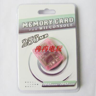 Nintendo Wii 256M Карта памяти Wii256MB Карта памяти Wii Card Card Card Carding Machine NGC