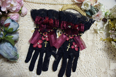 taobao agent Genuine elegant gloves, Lolita style