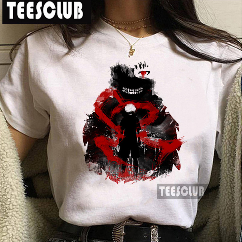 C22JapaneseAnimeTokyoGhoulTShirt Japan comic Tokyo Ghoul periphery T-shirt