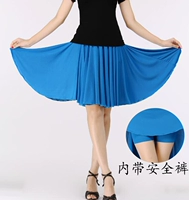 Синие с брюками в защитных штанах