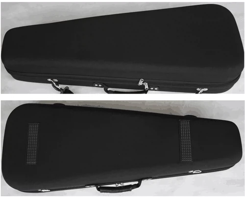 Скрипкая коробка высококачественная коробка треугольника Немецкие модели хороши для качества 15-16 дюймов черные