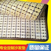 Mahjong sofa mat đệm mùa hè non-slip cushion đệm đệm văn phòng ghế máy tính tre mát pad mùa hè tùy chỉnh