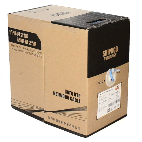Шесть категорий гигабитного невысокого сетевого кабеля Cat6 Computer Monitor