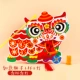 Quốc khánh Trung Quốc sáng tạo sư tử múa rồng rồng mẫu giáo trẻ em handmade tự làm gói vật liệu giáo dục - Handmade / Creative DIY
