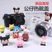 Cartoon Doll vi-SLR máy ảnh đèn flash che hot shoe ngủ gật Miqi Ni Sesame Street Unicorn Melody lợn - Phụ kiện máy ảnh DSLR / đơn