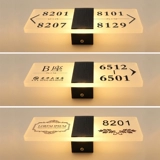 Светодиодные знаки High -End с номером номера номера номера номера.