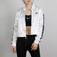 Nike mùa hè mới chuỗi tiêu chuẩn đứng cổ áo thể thao áo khoác ngắn dệt áo bóng chày áo khoác BV4780-100 - Áo khoác thể thao / áo khoác áo khoác nike xách tay