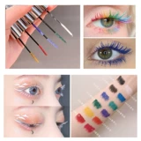 Белая рождественская водостойкая тушь, косплей, со снежинками