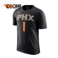 Nike NBA Phoenix Sun Команда Devinpoo № 1 Мужская футболка с короткими рукавами 870803-011