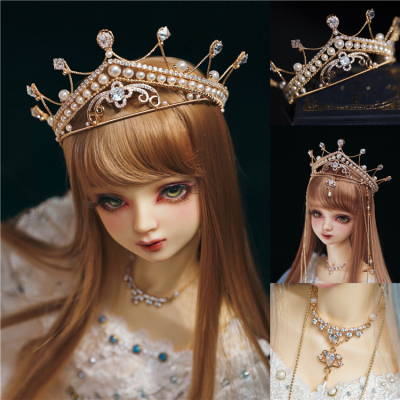 taobao agent Princess Diary 2.0 Jewelry Set Crown Necklace Jewelry BJD Crown 3 points 1/3 SDGR Volks