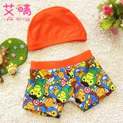 Trẻ em bé trai Xiêm bé 0-12 tuổi Quần short nhanh khô hoạt hình boxer áo tắm phù hợp với quần bơi co giãn - Bộ đồ bơi của Kid