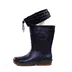 Giày đi mưa nam ống mưa mùa đông cộng với nhung ấm mưa thời trang dành cho người lớn Giày cao su nam giày rửa xe có thể tháo rời giày lười nam chống nước Rainshoes