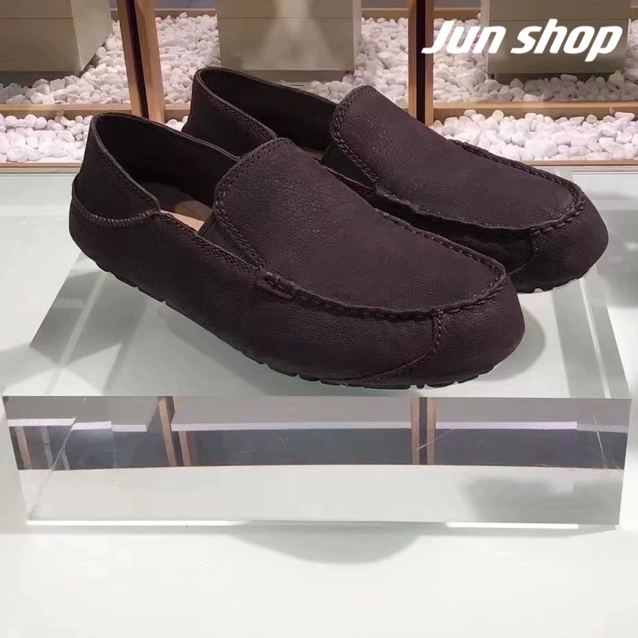 Мужские лоферы UGG, оригинальные классические светлые драйверские туфли в стиле бизнес-кэжуал 1108189