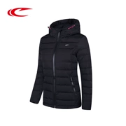 Saiki thể thao xuống áo khoác nữ 2017 mùa thu và mùa đông mới windproof ấm áo khoác chính hãng Slim ladies xuống áo khoác