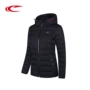 Saiki thể thao xuống áo khoác nữ 2017 mùa thu và mùa đông mới windproof ấm áo khoác chính hãng Slim ladies xuống áo khoác 170