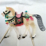 Реквизит, учебные пособия для детского сада, двусторонная кукла с животными, китайский гороскоп