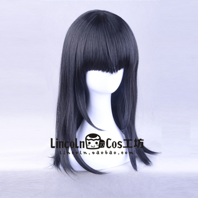 taobao agent Cosplay/Idol Master Cinderella Girl Girl Latzu Royal Black Cos wig