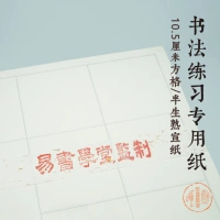 【Школьное наблюдение Yi Shu】 Специальная бумага для упражнений на каллиграфию (10,5 см квадратов)