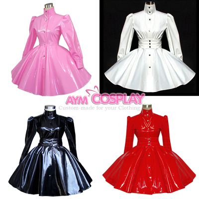 taobao agent Black fitted dress, clothing, Gothic, increased thickness, cosplay