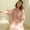 Bộ đồ ngủ retro Nhật Bản phụ nữ mùa hè váy ngủ cotton mỏng tay áo rộng kích thước lớn tay áo ngắn phần dài váy nhà - Đêm đầm