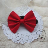 Галстук-бабочка ручной работы с бантиком, подходит для подростков