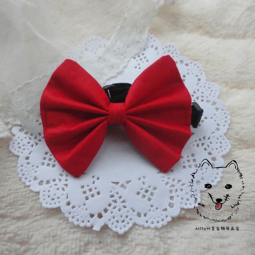 Галстук-бабочка ручной работы с бантиком, подходит для подростков