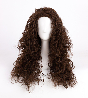 taobao agent Harry Potter Jiadini Bellatrix Lestrange wig brown wavy long hair cosplay cosplay