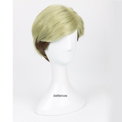 taobao agent Attack on the Giant Leader Erwen Smith wig Erwin Smith light gold gradient cos wig
