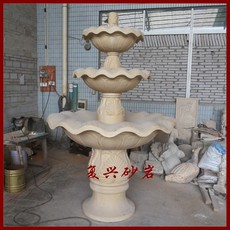 Панель из песчаника 复兴砂岩雕塑沙岩喷水池城市园林景观浮雕画欧式喷水池玻璃钢花盆