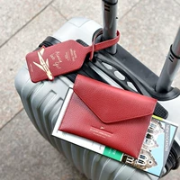 PLEPIC Hàn Quốc tính khí du lịch ngắn giữ hộ chiếu nam và nữ túi hộ chiếu tươi túi chống khử trùng ID túi hành lý túi đựng giấy tờ xe máy