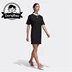 Tháng 7 ADIDAS Cỏ ba lá TREFOIL DRESS Trang phục thể thao thông thường của phụ nữ DH3195 DH3184 - Trang phục thể thao áo khoác nữ nike Trang phục thể thao