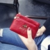 Châu Âu và Hoa Kỳ ví da retro ngắn ví nữ dây kéo ví da Hàn Quốc mini coin bag lỏng ví ví cầm tay nam Ví tiền