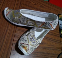 Song Gong jianjin Bow Shoes с Hanfu плакат Внутренняя внутренняя внутренняя внутренняя внутренняя внутренняя внутренняя обувь
