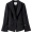 [Giá mới 179 đô] Hàn Quốc phiên bản mới của OL trumpet tay áo màu đen nhỏ phù hợp với áo khoác nữ phần ngắn dài tay áo phù hợp với áo kiểu nữ đẹp