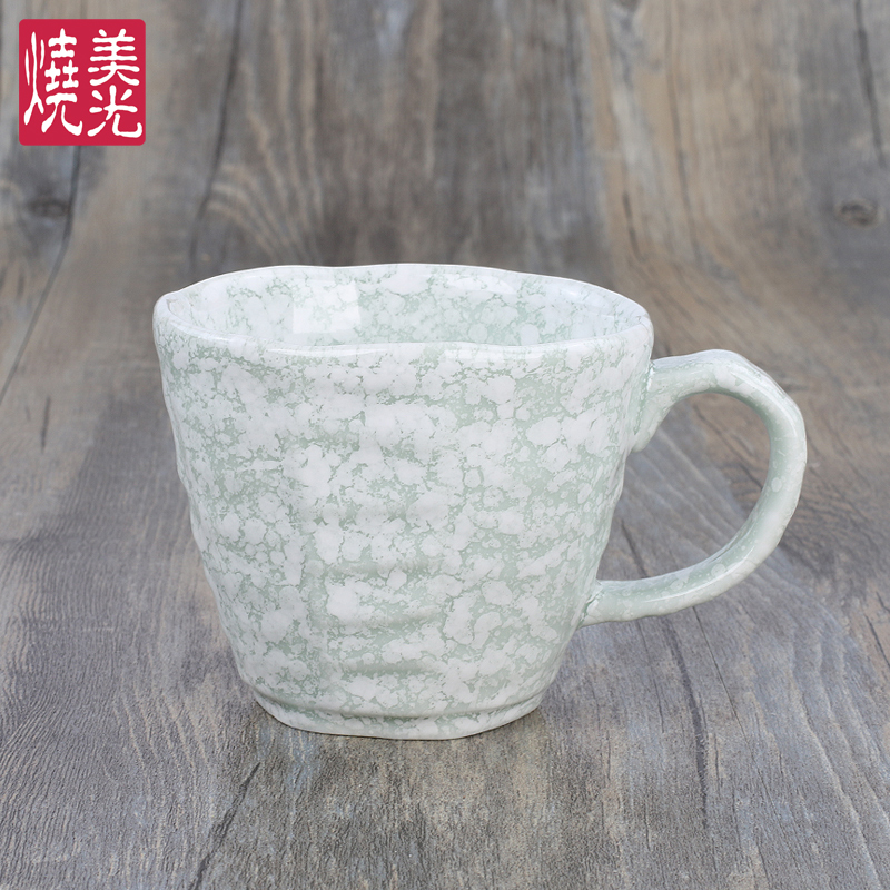 Snow Ice CrystalJapanese  ceramics glass teacup Water cup manual Coarse pottery Tea cup Small tea cup originality coffee cup Mug