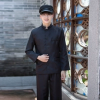 Установка черного Zhongshan (один слой) целый набор+шляпа