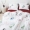 INS gió mạng Bắc Âu giường ngủ ở một gia đình bốn màu đỏ Sesame Street phim hoạt hình cô gái của tâm trí ký túc xá khăn trải giường chăn Mikasa - Bộ đồ giường bốn mảnh